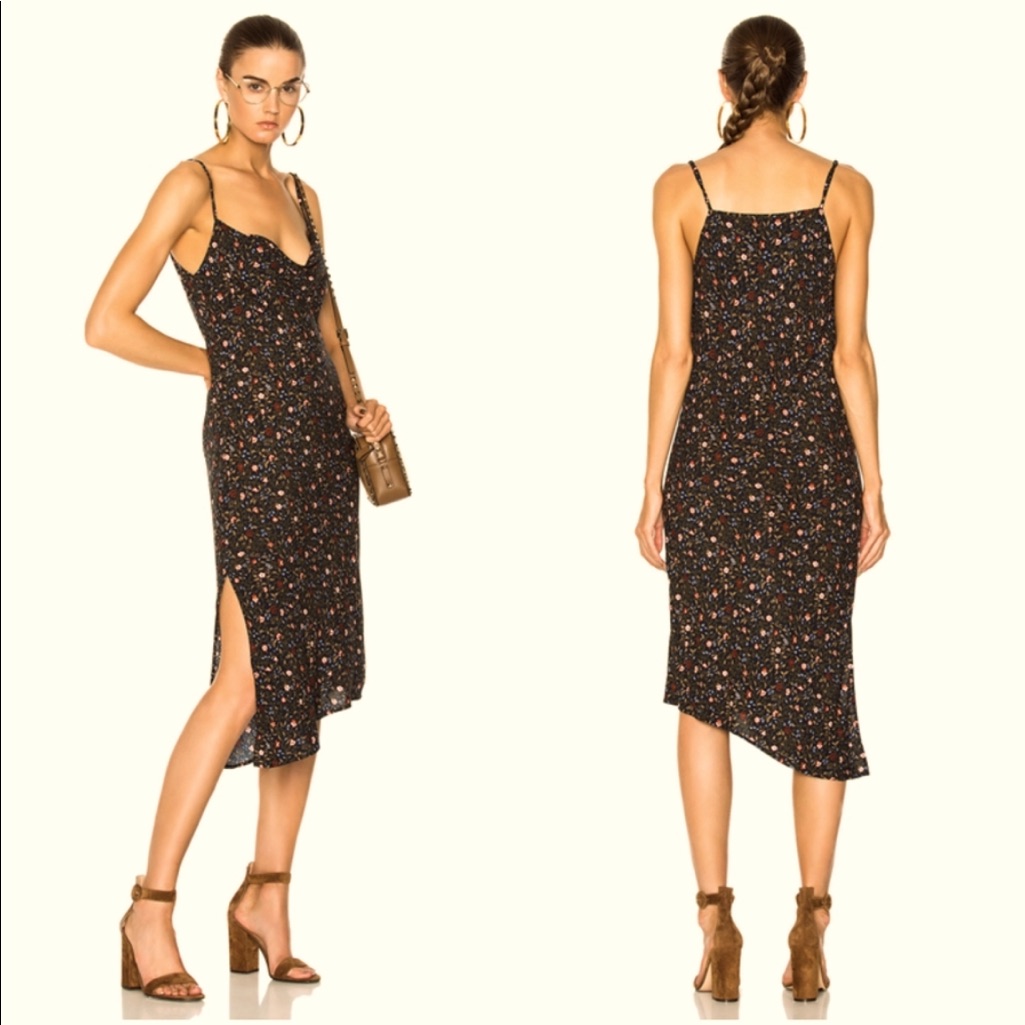 Nwt Ag Gia Floral Slip Dress Size Xsmall